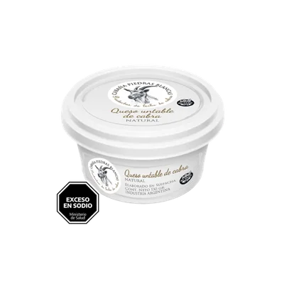 Queso Untable de Cabra Natural