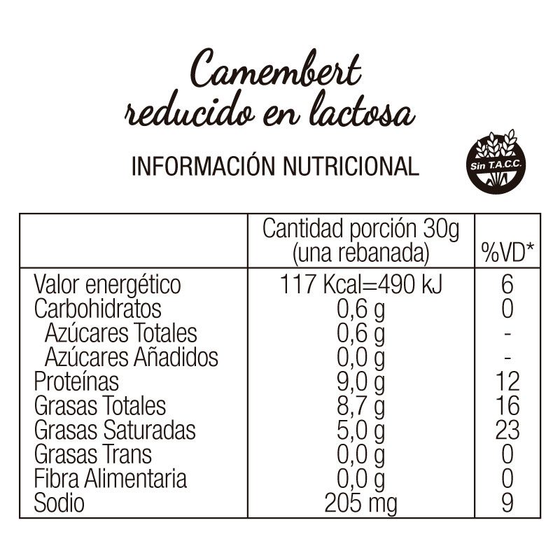 Queso Camembert Bajo en Lactosa - Imagen 4