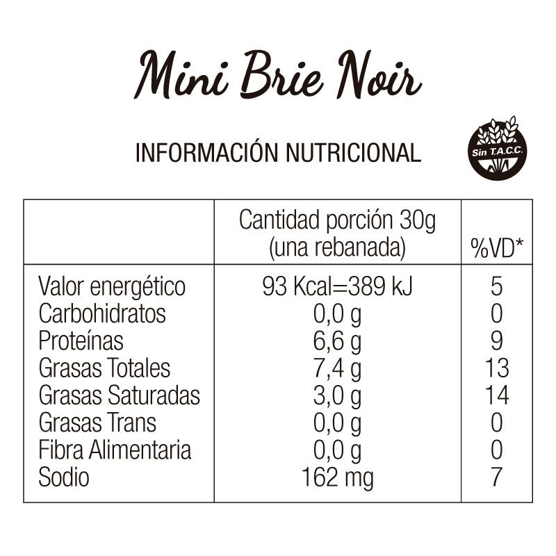 Queso Minibrie Noir - Imagen 2